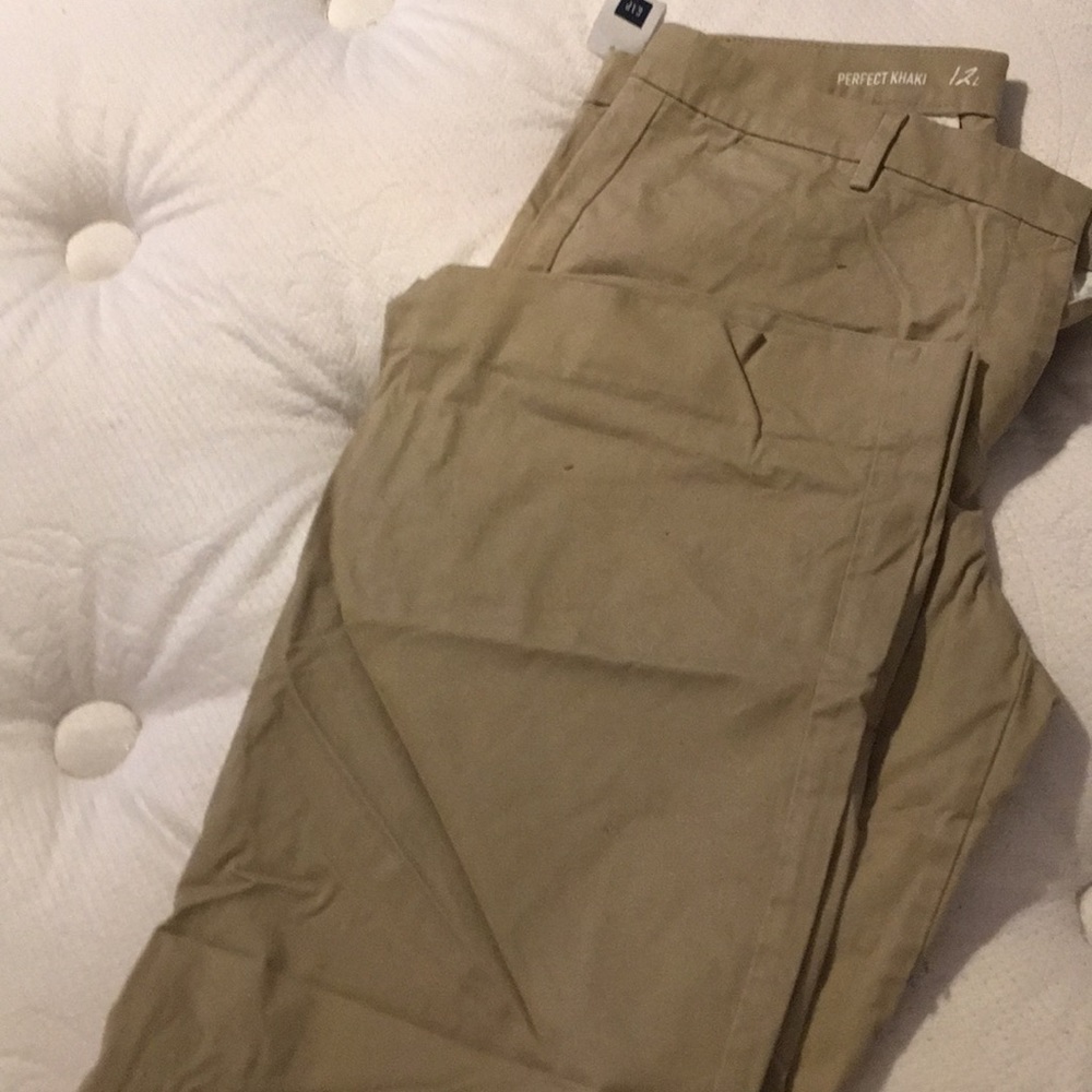 Tan bootcut pants